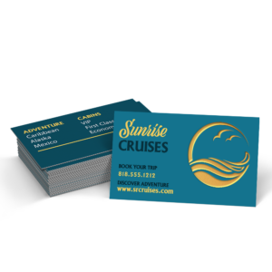 Raised Foil Business Cards