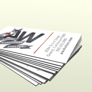 Layered Business Cards