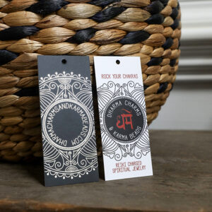 Silk Hang Tag Printing