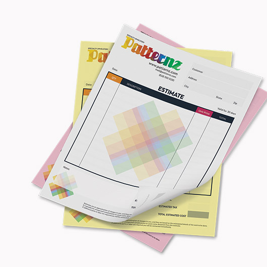 Carbonless NCR Forms