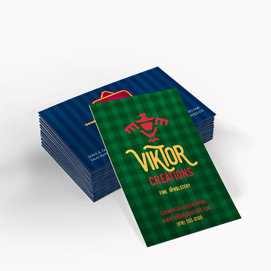 Suede Business Cards