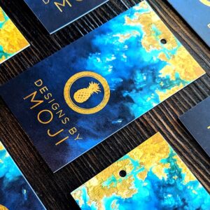 Foil Hang Tag Printing