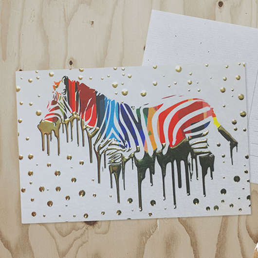 How to Print Attractive Foil Postcards
