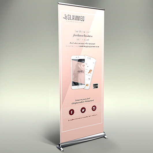 Retractable Custom Banner Stands in Los Angeles