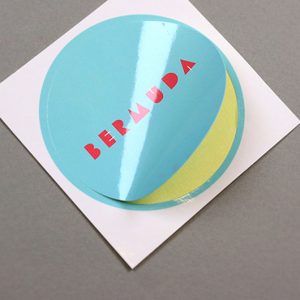 Clear plastic labels and vinyl label printing options