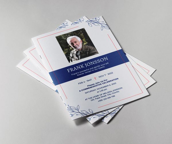Affordable Obituary and Funeral Booklet Printing: How to Choose the Right Size and Style