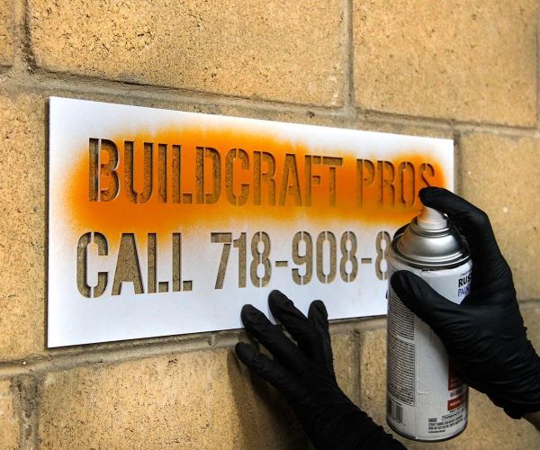 Custom Logo Stencil