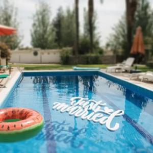 Floating Pool Letters