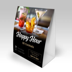 Same Day Table Tent Printing