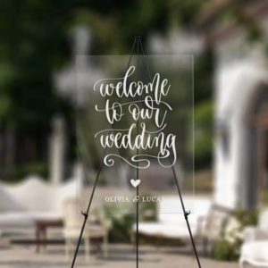 Wedding Welcome Sign
