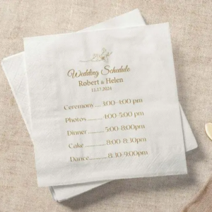 Custom Napkins with Logo